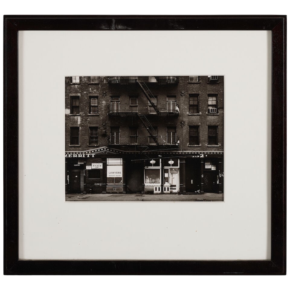 Max Yavno (1911-1985); Tenement, Mulberry Street, New York; - 2