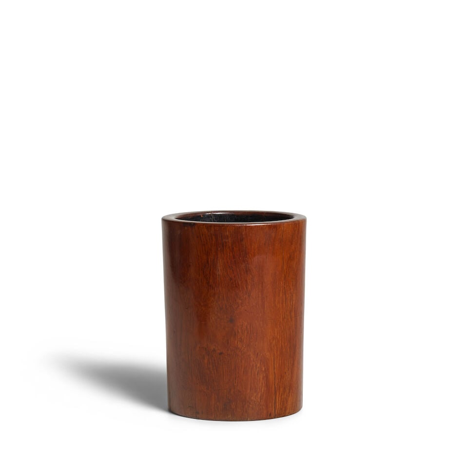 A HUANGHUALI BRUSHPOT, BITONG Qing Dynasty - 2