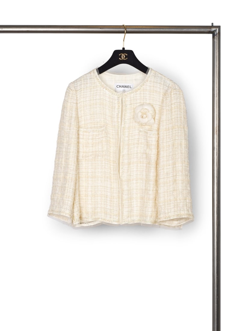 Chanel, collection Prêt-à-Porter, Croisière 2006. Veste en tweed léger é... (1 of 1)
