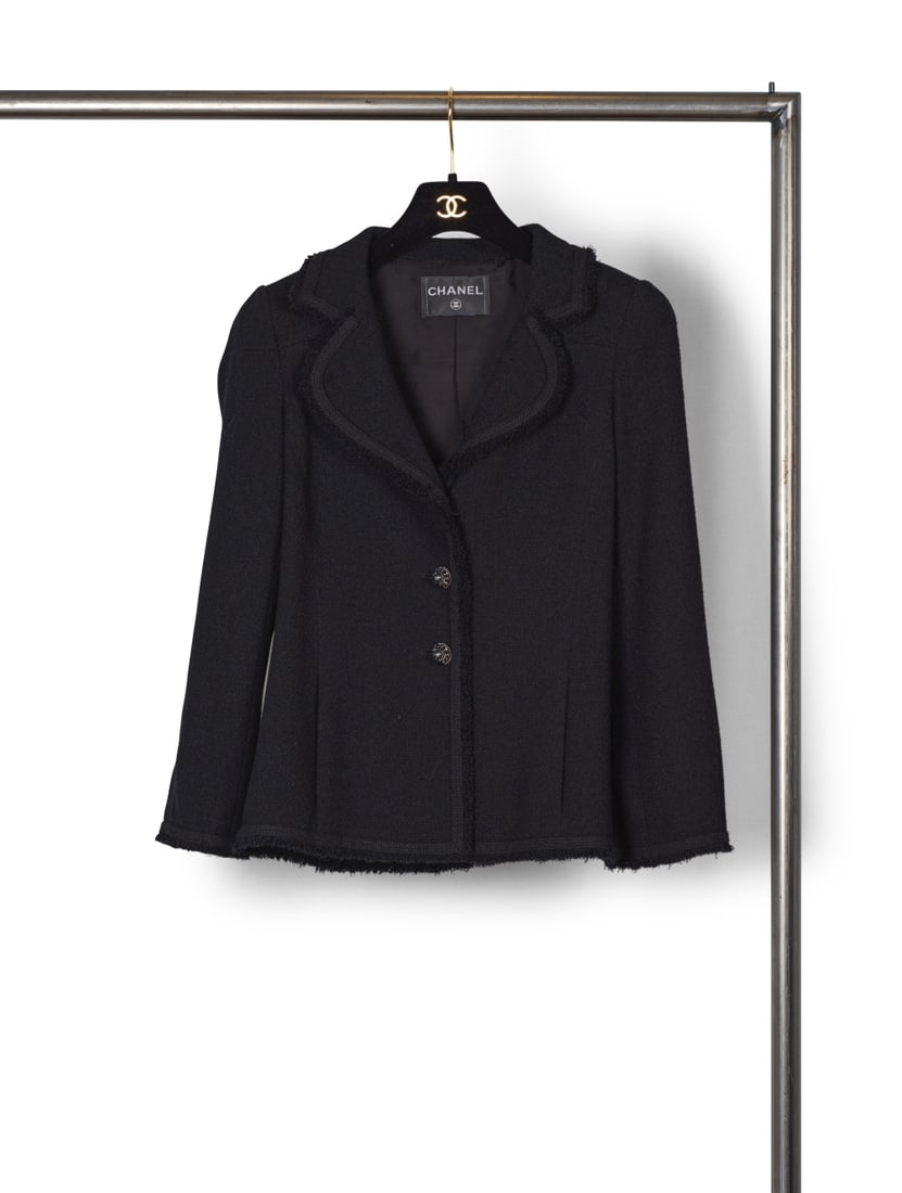Chanel, collection Prêt-à-Porter, Printemps-Eté 2010. Veste en lainage tissé... (1 of 1)