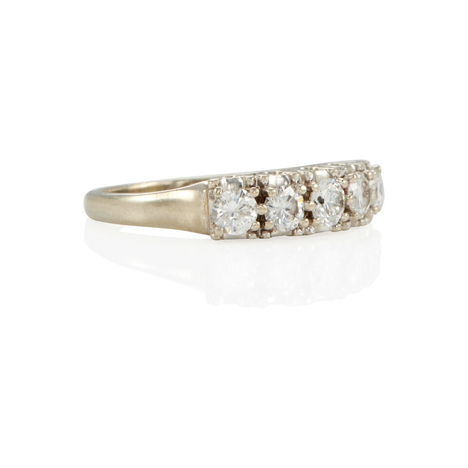 14K GOLD AND DIAMOND RING - 2