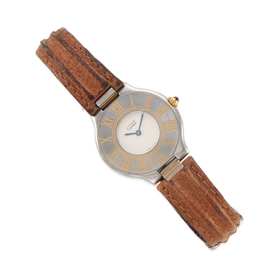 CARTIER: MUST DE CARTIER WRISTWATCH (1 of 2)