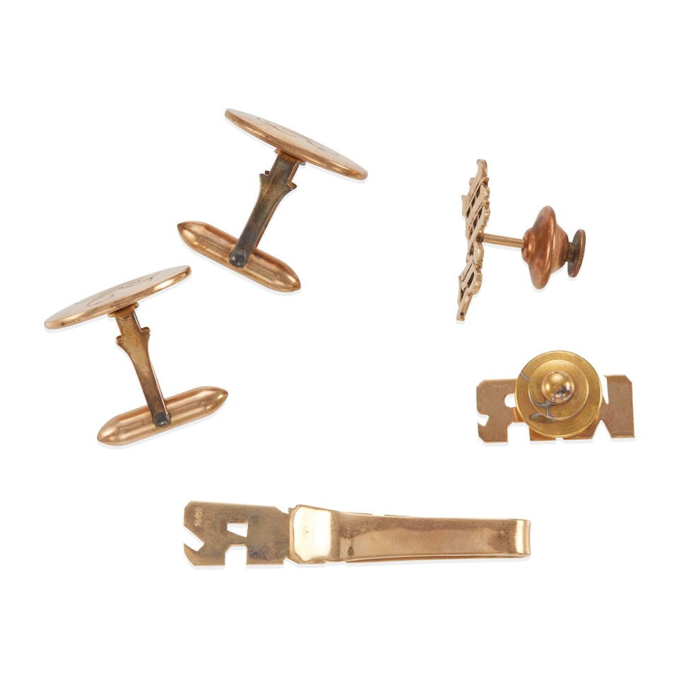 GROUP OF GOLD OBJECTS - 2