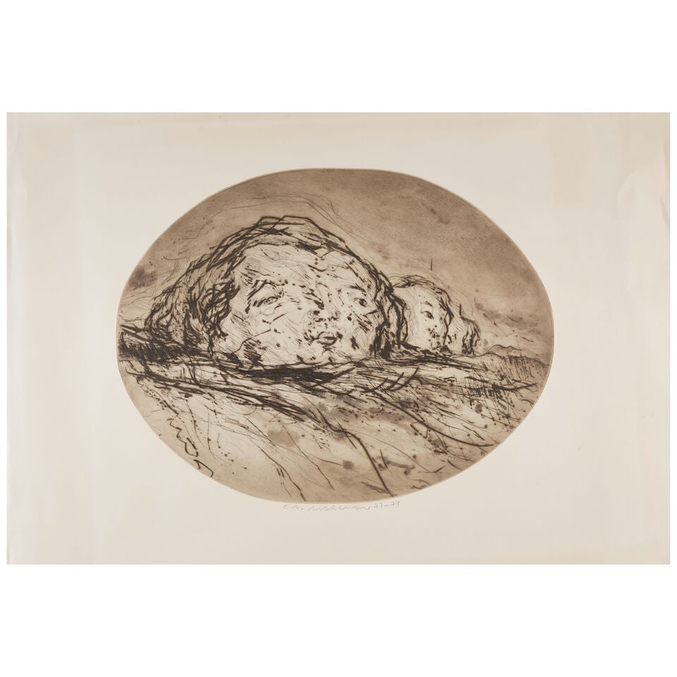 Marwan Kassab-Bachi (Syria, 1934-2016) Gesichter - 5