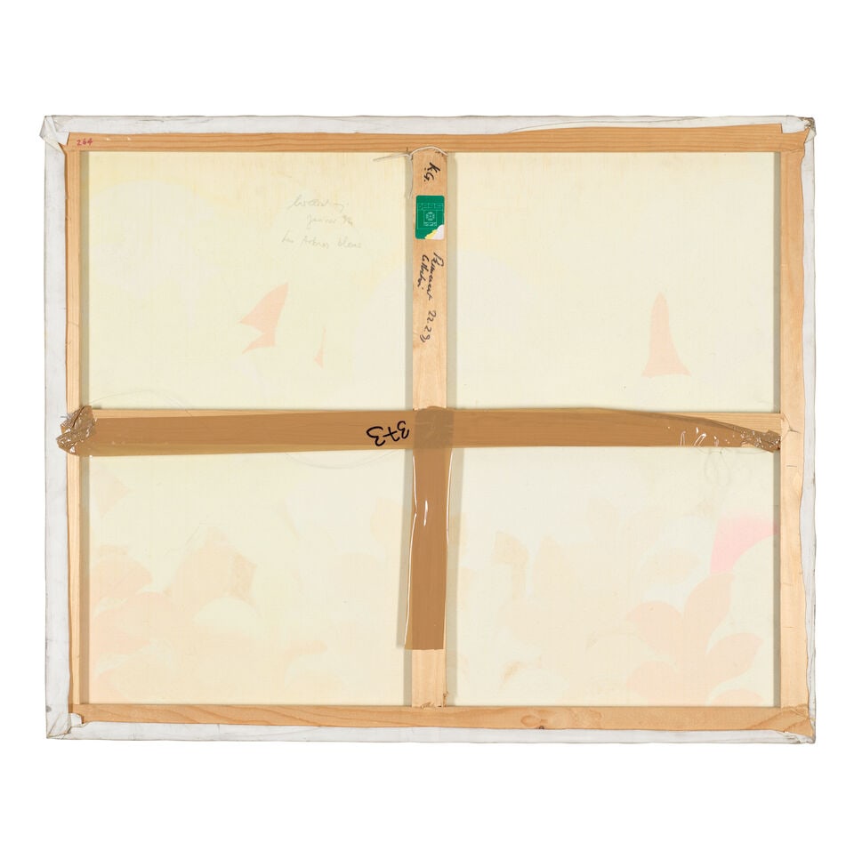 Willy Aractingi (Lebanon, 1930-2003) Les Arbres Bleus - 2