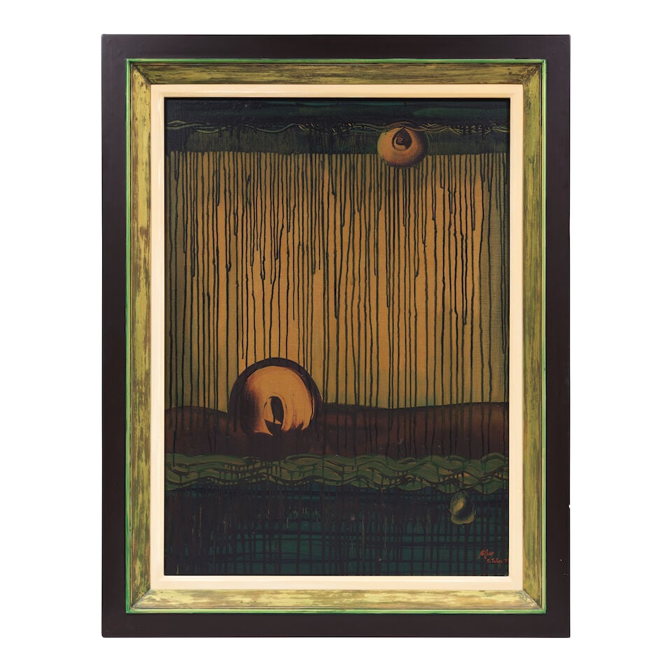 Salah Taher (Egypt, 1911-2007) Surreal Landscape - 3