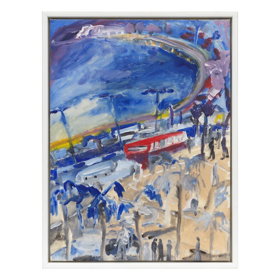 Anna Boghiguian (Egypt, born 1946) Alexandria Corniche - 3