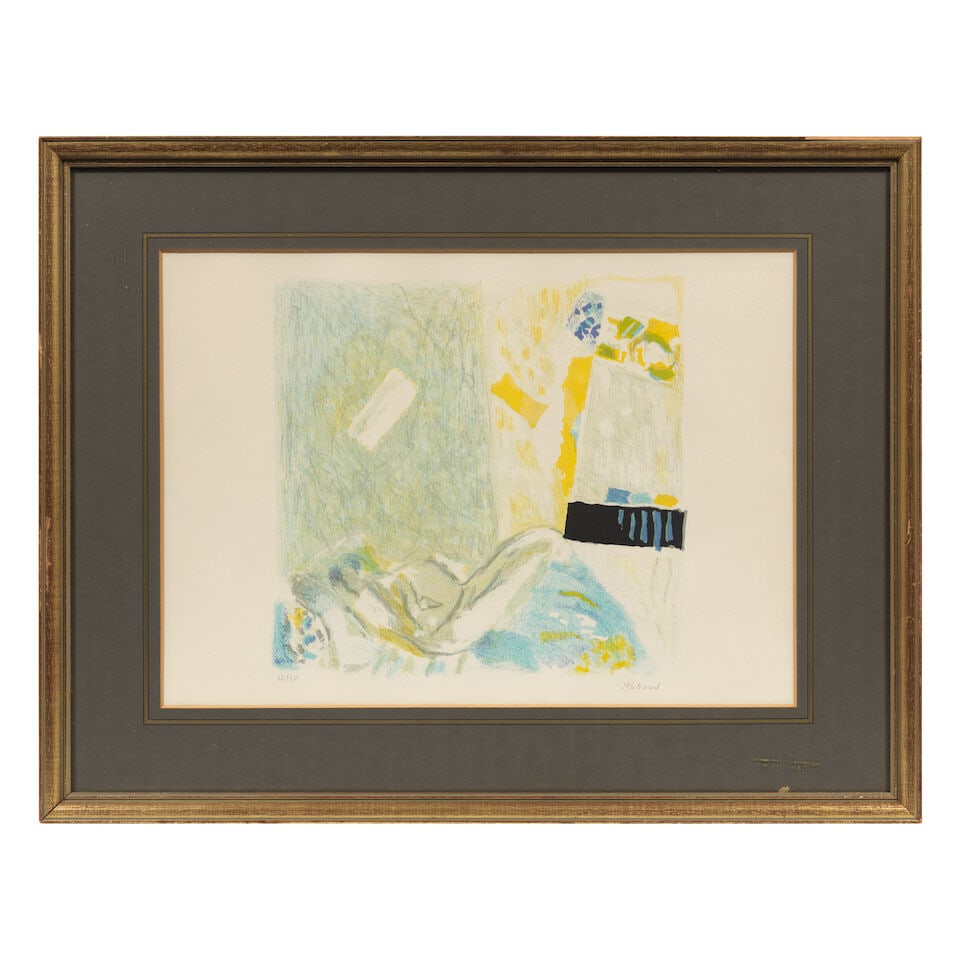 Shafic Abboud (Lebanon, 1926-2004) Abstract Composition - 3