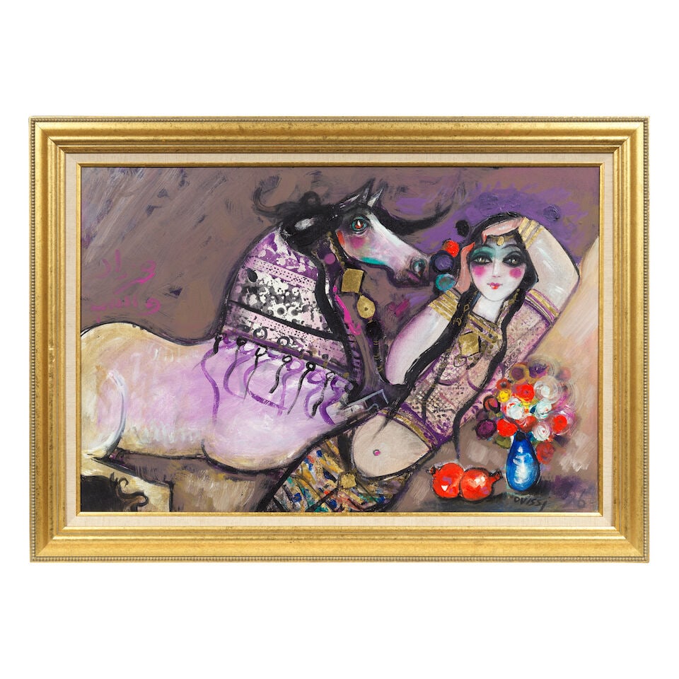 Nasser Ovissi (Iran, born 1934) A Damsel with a Horse - 3