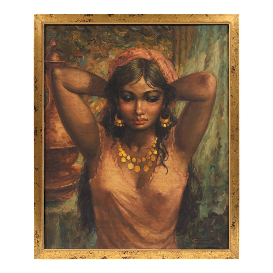 Munir Fahim (Egypt, 1935-1983) Egyptian Girl - 3