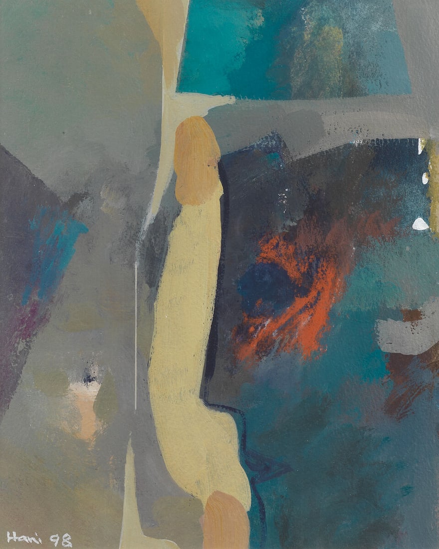 Hani Muthir (Iraq, born 1955) Abstract Compositions - 3