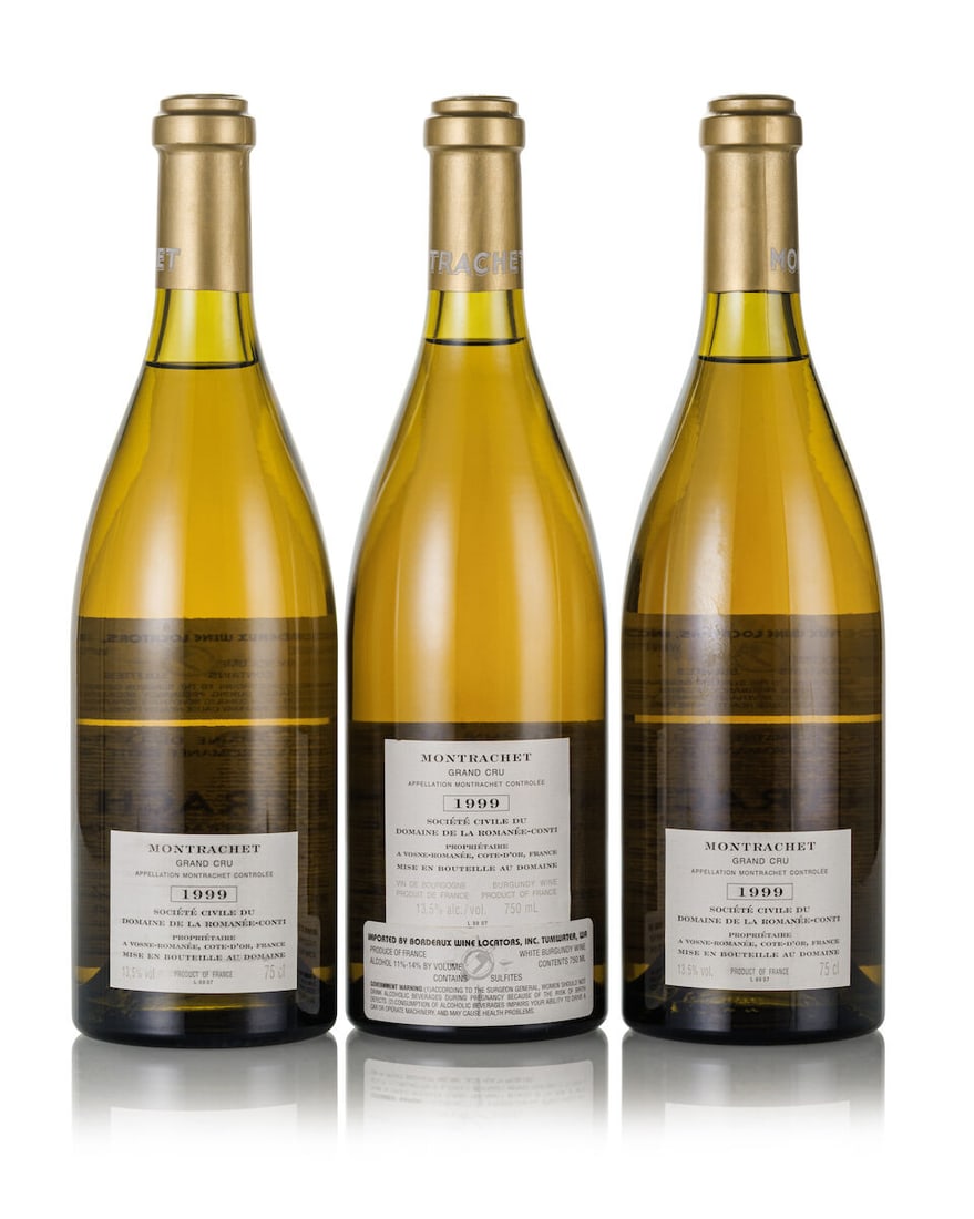 Domaine de la Romanée-Conti Montrachet, 1999 (3x 750ml) - 2