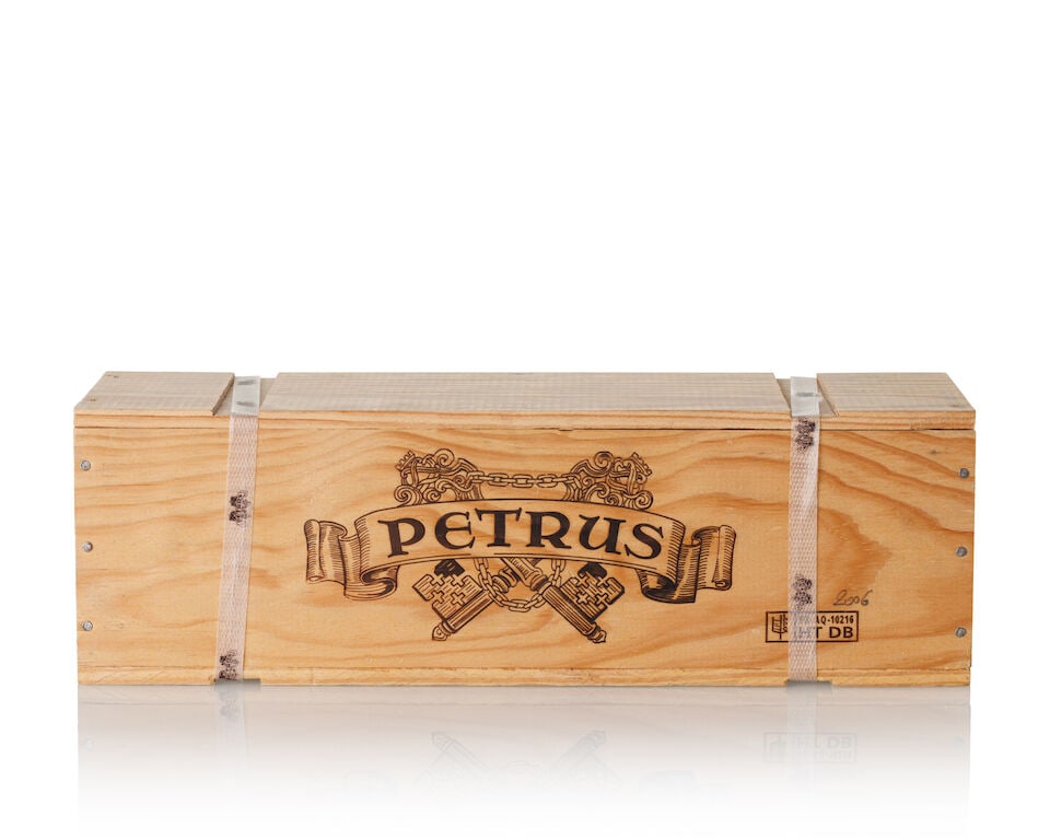 Pétrus, 2006 (1x Magnum): Pétrus, 2006 (1x Magnum) Region: Bordeaux Packaging: owc, banded For further information on this lot please visit Bonhams.com For further information about this lot please visit the lot