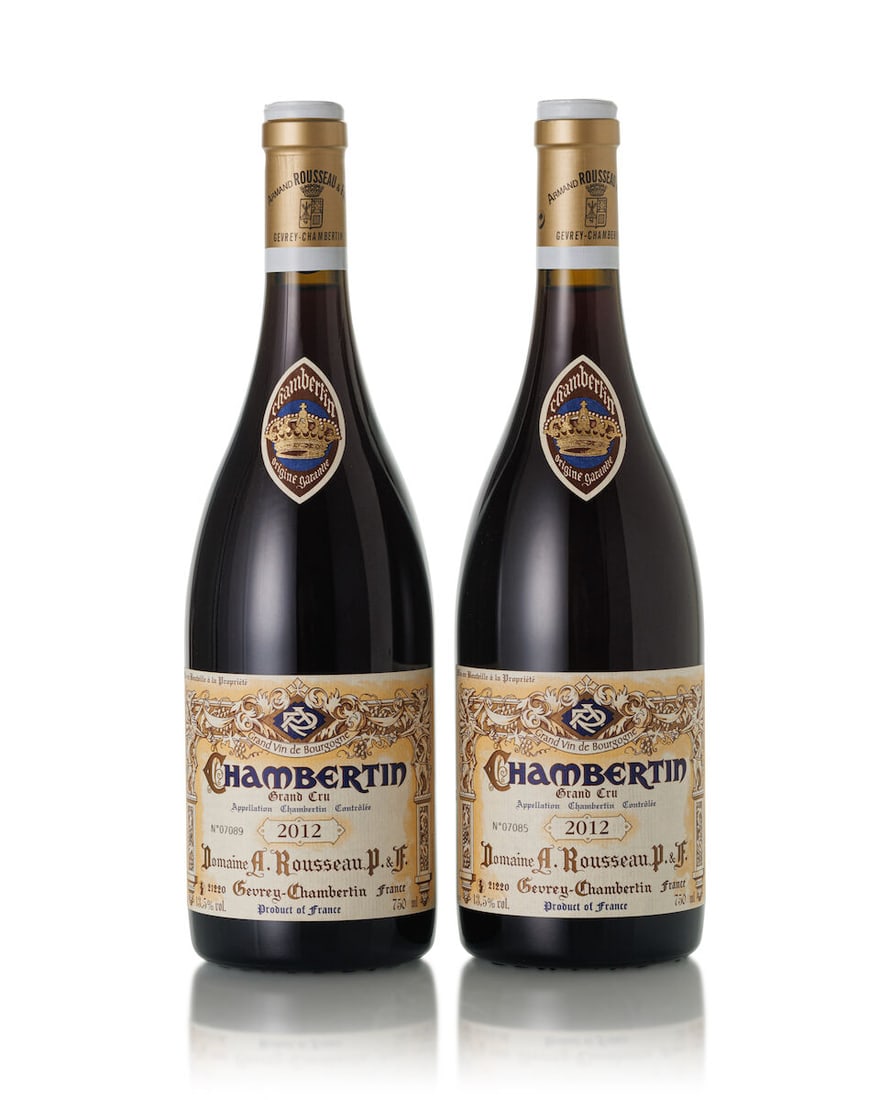 Domaine Armand Rousseau Chambertin, 2012 (2x 750ml): Domaine Armand Rousseau Chambertin, 2012 (2x 750ml) Region: Burgundy For further information on this lot please visit Bonhams.com For further information about this lot please visit the lot listing