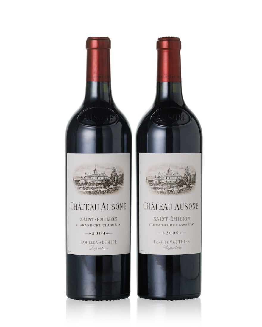 Château Ausone, 2009 (2x 750ml): Château Ausone, 2009 (2x 750ml) Region: Bordeaux Capsule: 2x prooftag For further information on this lot please visit Bonhams.com For further information about this lot please