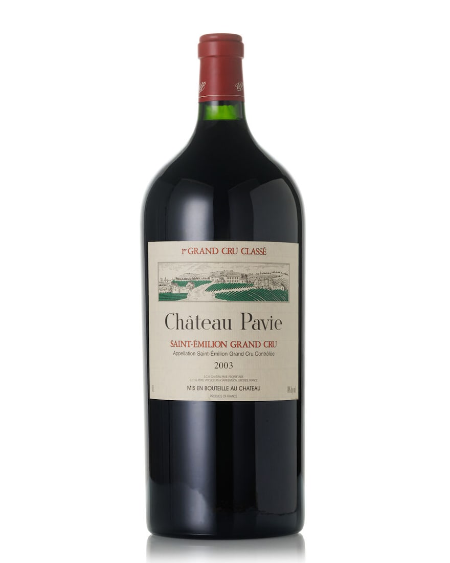 Château Pavie, 2003 (1x 6L): Château Pavie, 2003 (1x 6L) Region: Bordeaux For further information on this lot please visit Bonhams.com For further information about this lot please