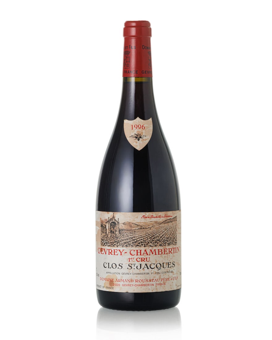 Domaine Armand Rousseau Gevrey Chambertin Clos St. Jacques, 1996 (1x 750ml) (1 of 1)