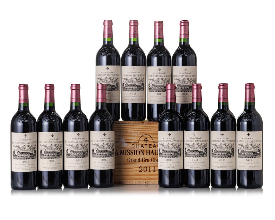 Château La Mission Haut Brion, 2011 (12x 750ml): Château La Mission Haut Brion, 2011 (12x 750ml) Region: Bordeaux Packaging: owc For further information on this lot please visit Bonhams.com For further information about this lot please