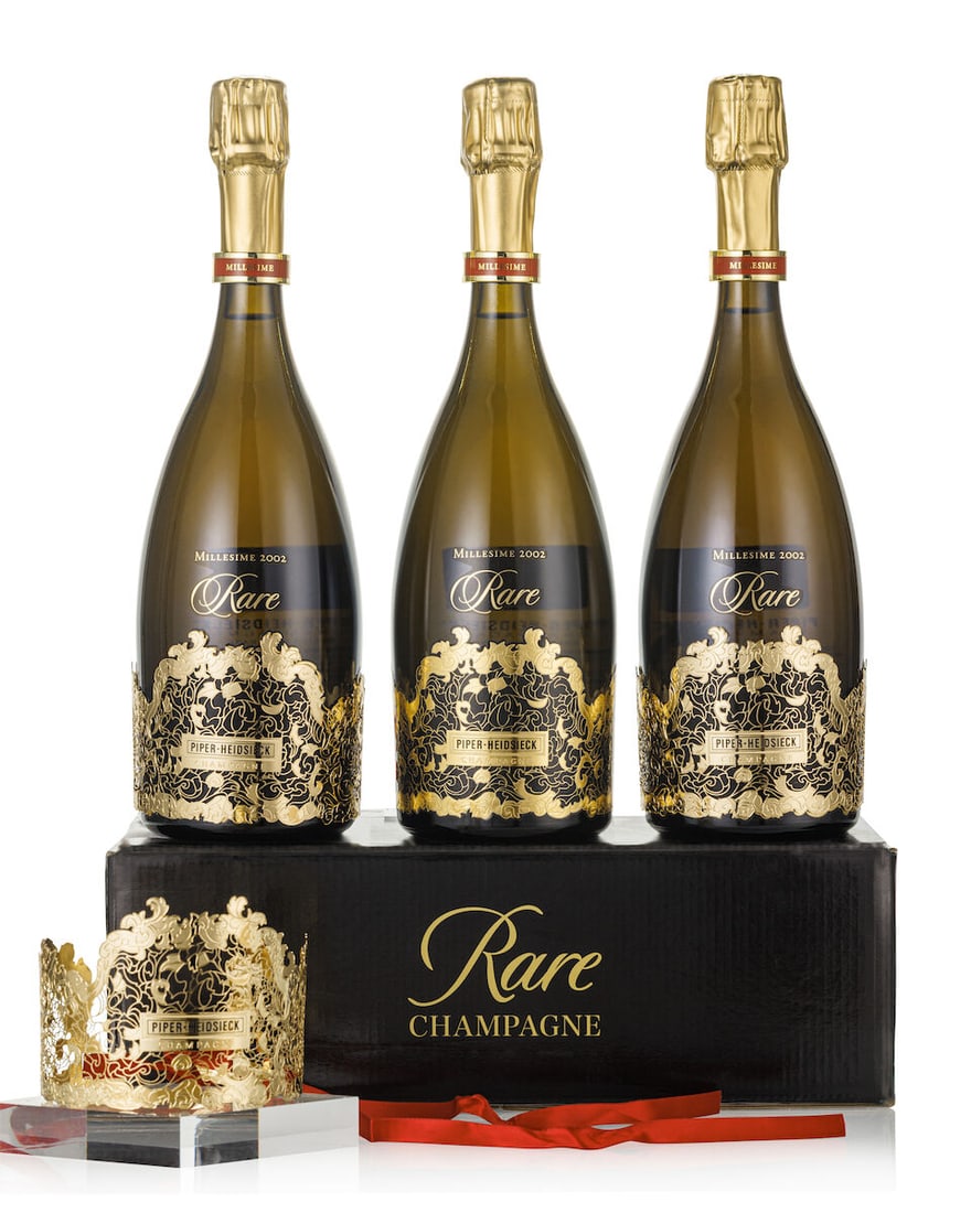 Piper Heidsieck Rare Millésime (Limited Edition), 2002 (3x 750ml) (1 of 1)