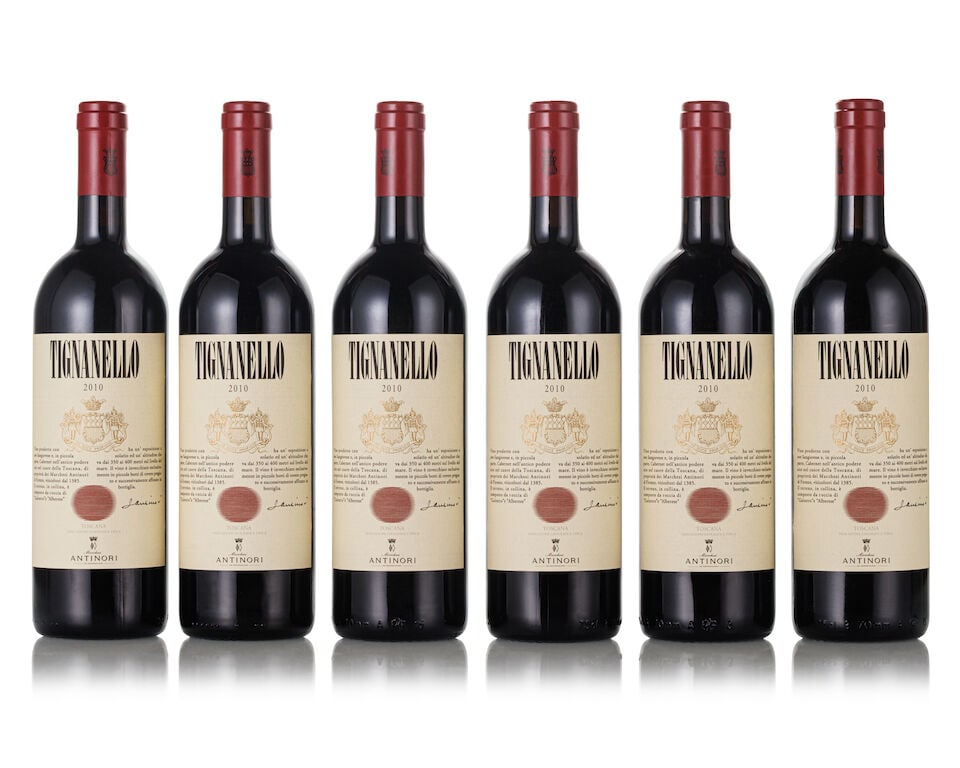 Antinori Tignanello, 2010 (6x 750ml): Antinori Tignanello, 2010 (6x 750ml) Region: Italy Label: 6x Chinese back labels Packaging: oc Miscellaneous: Provenance: Links Concept HK For further information on this lot please visit Bonhams.com