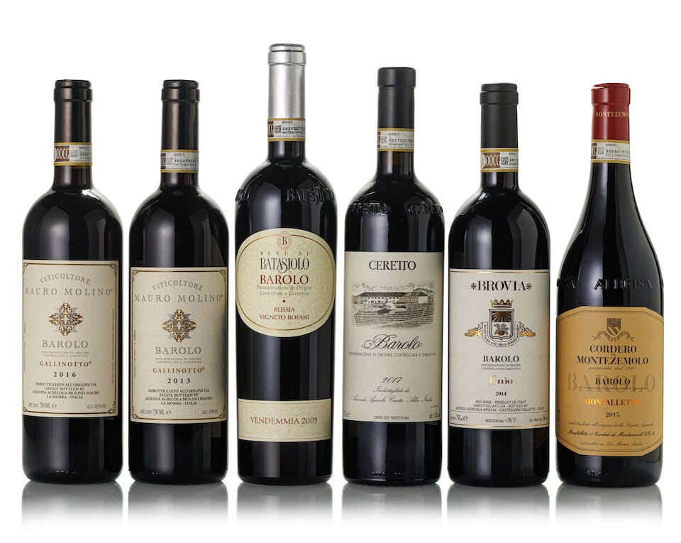 Batasiolo Bussia Vigneto Bofani, 2009 (1x 750ml) Brovia Barolo Unio, 2014 (1x 750ml) Ceretto Bar... (1 of 1)