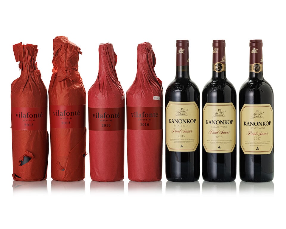 Vilafonte Vilafonte Series M, 2013 (2x 750ml) Vilafonte Vilafonte Series M, 2016 (2x 750ml) Ka...: Vilafonte Vilafonte Series M, 2013 (2x 750ml) Region: South Africa Vilafonte Vilafonte Series M, 2016 (2x 750ml) Region: South Africa Kanonkop Paul Sauer, 2015 (1x 750ml) Region: South