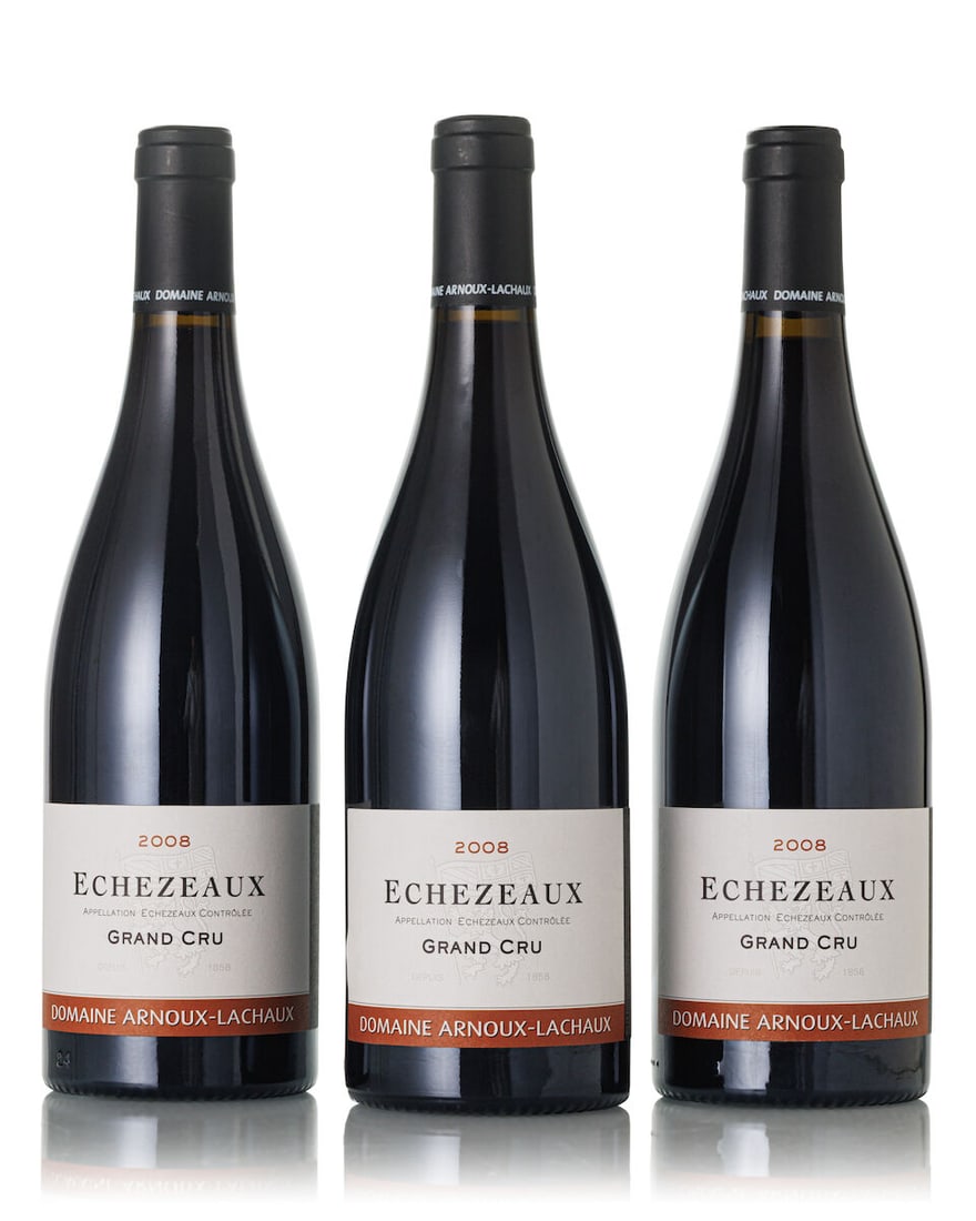 Domaine Arnoux-Lachaux Echézeaux, 2008 (3x 750ml): Domaine Arnoux-Lachaux Echézeaux, 2008 (3x 750ml) Region: Burgundy For further information on this lot please visit Bonhams.com For further information about this lot please