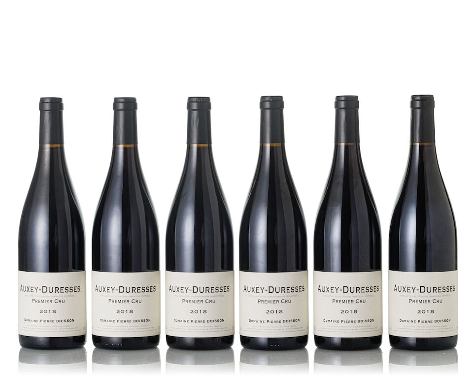 Pierre Boisson Auxey-Duresses 1er Cru Rouge, 2018 (12x 750ml): Pierre Boisson Auxey-Duresses 1er Cru Rouge, 2018 (12x 750ml) Region: Burgundy Packaging: oc For further information on this lot please visit Bonhams.com For further information about this lot please