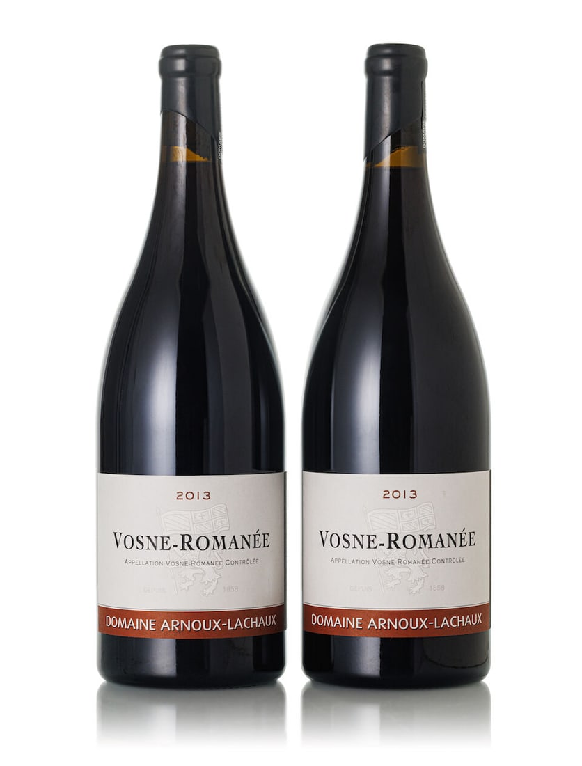 Domaine Arnoux-Lachaux Vosne Romanée, 2013 (2x Magnum): Domaine Arnoux-Lachaux Vosne Romanée, 2013 (2x Magnum) Region: Burgundy Label: 1x slightly bin-soiled Miscellaneous: consecutive bottle numbers For further information on this lot please visit Bo