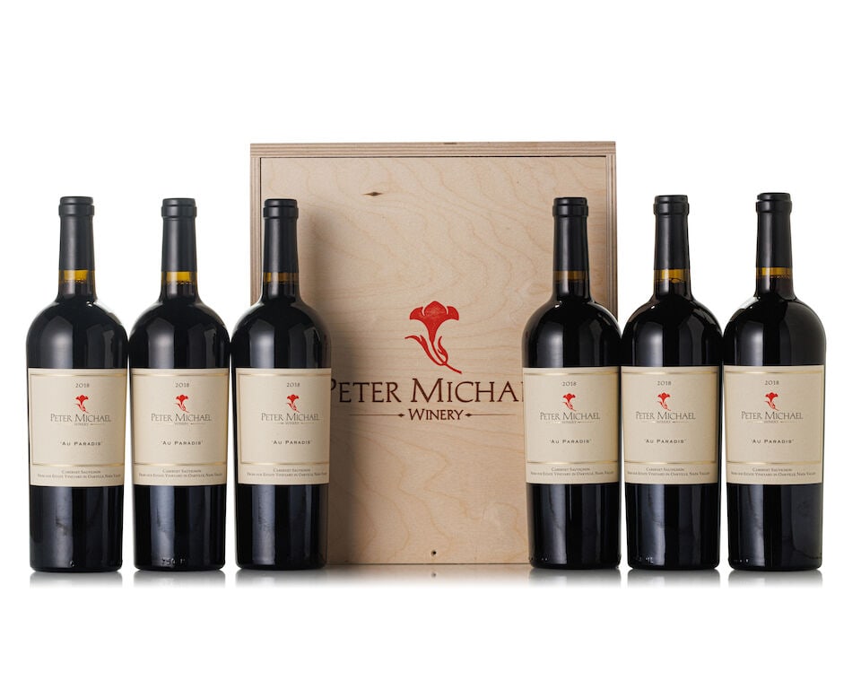Peter Michael Au Paradis, 2018 (12x 750ml): Peter Michael Au Paradis, 2018 (12x 750ml) Region: United States Packaging: 2owc6 For further information on this lot please visit Bonhams.com For further information about this lot please visit