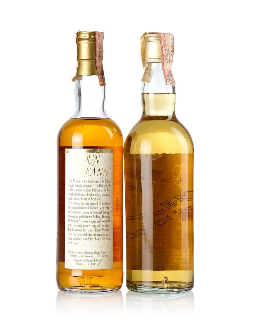 Littlemill 5 Year Old (1x 750ml) Dunglass Dun Eideann 22 Year Old Cask #1893-6, 1967 (1x 750ml) - 2