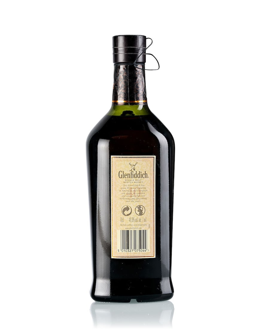 Glenfiddich 40 Year Old (1x 700ml) - 2