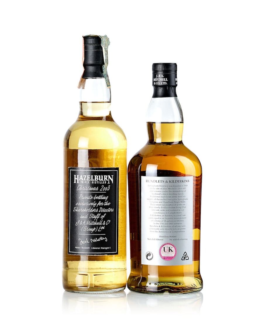 Hazelburn 10 Year Old, 2003 (1x 700ml) Hazelburn Christmas, 2003 (1x 700ml) - 2