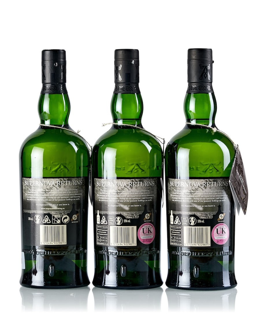 Ardbeg Supernova Committee Release SN 2014 (3x 700ml) - 2