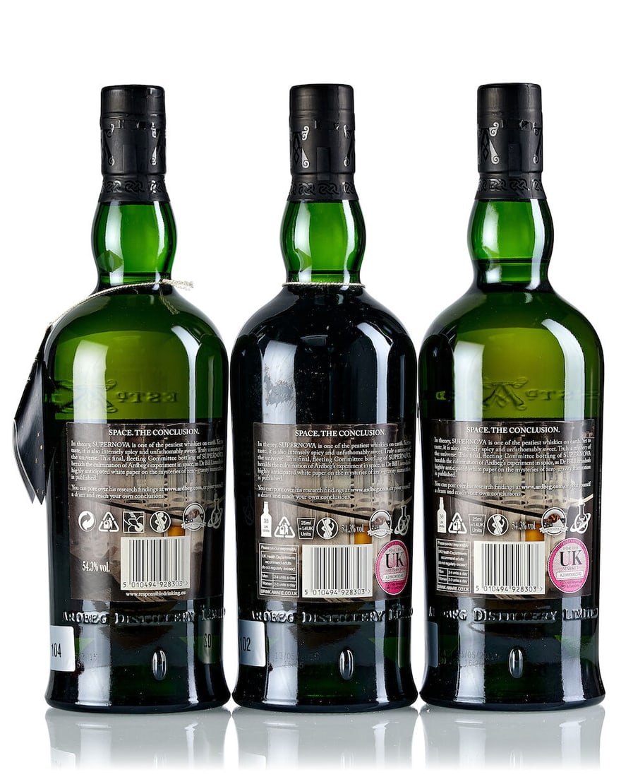 Ardbeg Supernova Committee Release SN 2015 (3x 700ml) - 2
