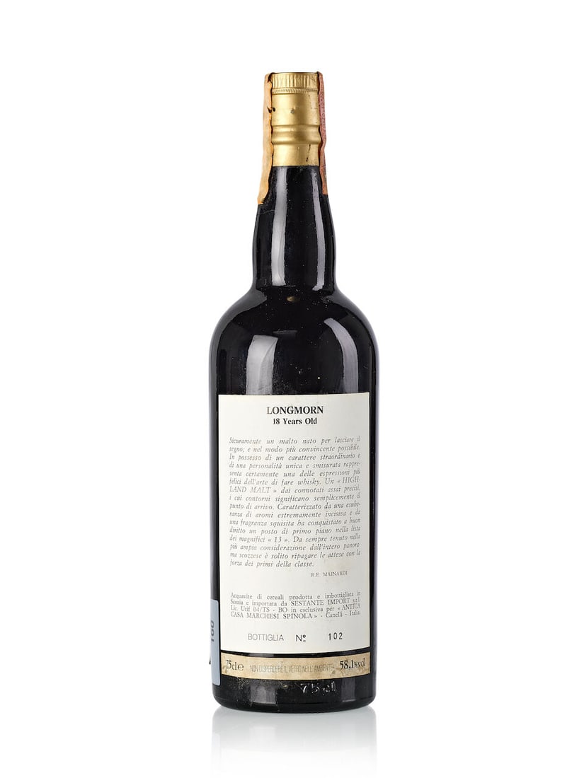 Longmorn 18 Year Old Spinola Collection No. 1, 1971 (1x 750ml) - 2