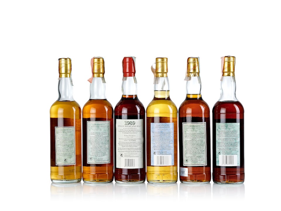 Glenfarclas Edition no. 2 - Robert Burns, 1976 (1x 700ml) Glenfarclas Edition no. 5 - Maria Stua... - 2