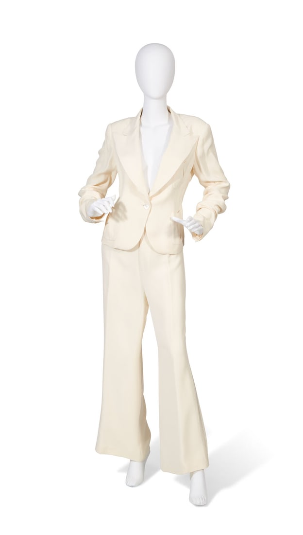 Lauren Bacall: Two Ralph Lauren Pantsuits (1 of 2)