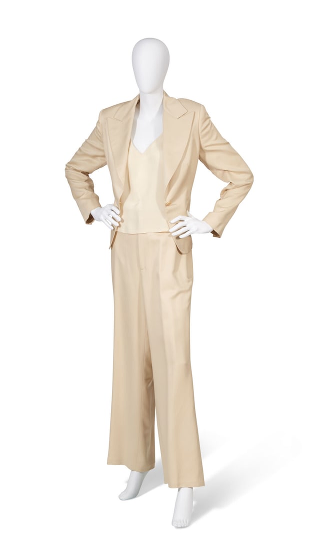 Lauren Bacall: Two Ralph Lauren Pantsuits - 2