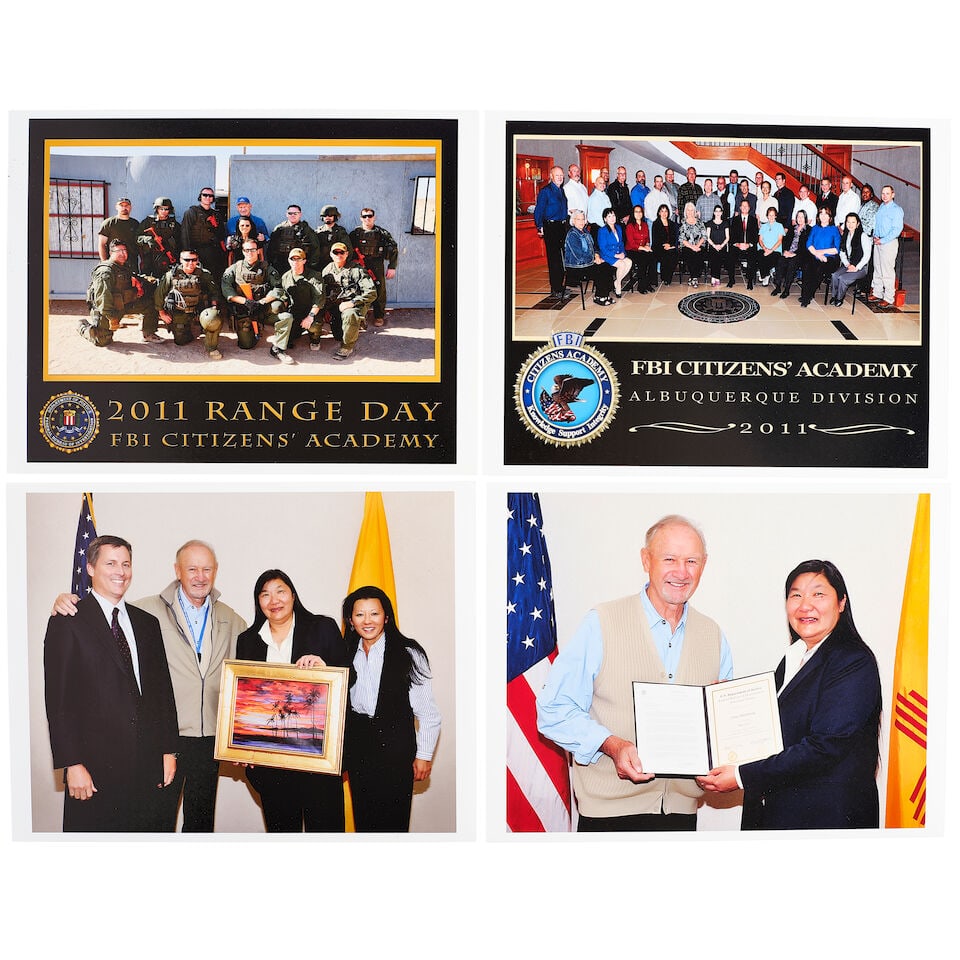 Gene Hackman: A Group of FBI Citizens' Academy Material, 2011 Qty. - 4