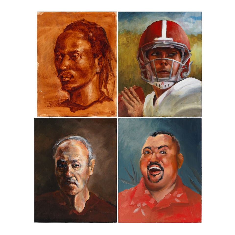 Gene Hackman (1930-2025)Untitled Male Portraits (A Group of Four) (1 of 5)