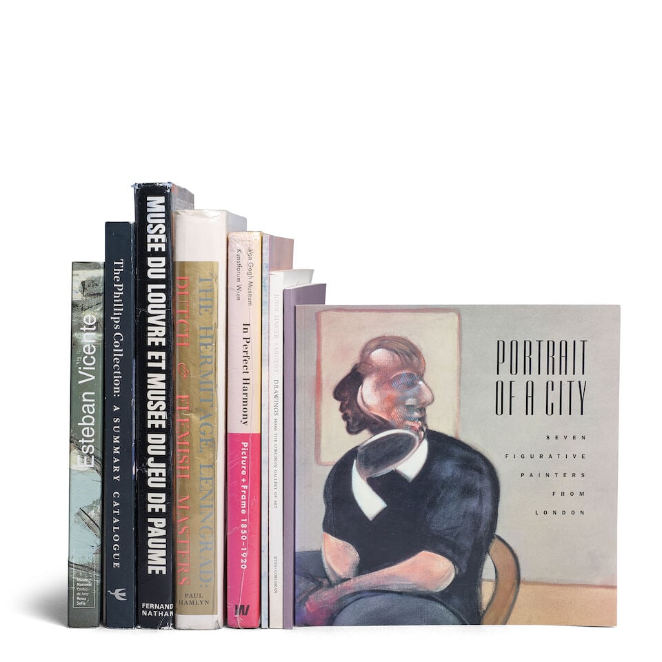 Gene Hackman: A Group of Auction, Exhibition, and Museum Catalogues and Collections Books From H...: Gene Hackman: A Group of Auction, Exhibition, and Museum Catalogues and Collections Books From His Personal Library Including: 1. BEVAN, ROGER. Portrait of a City. San Francisco: John Berggruen