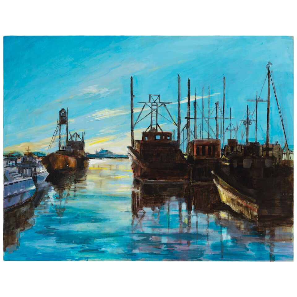 Gene Hackman (1930-2025)Untitled Still Lifes and Boat Scape (A Group of Three) - 4