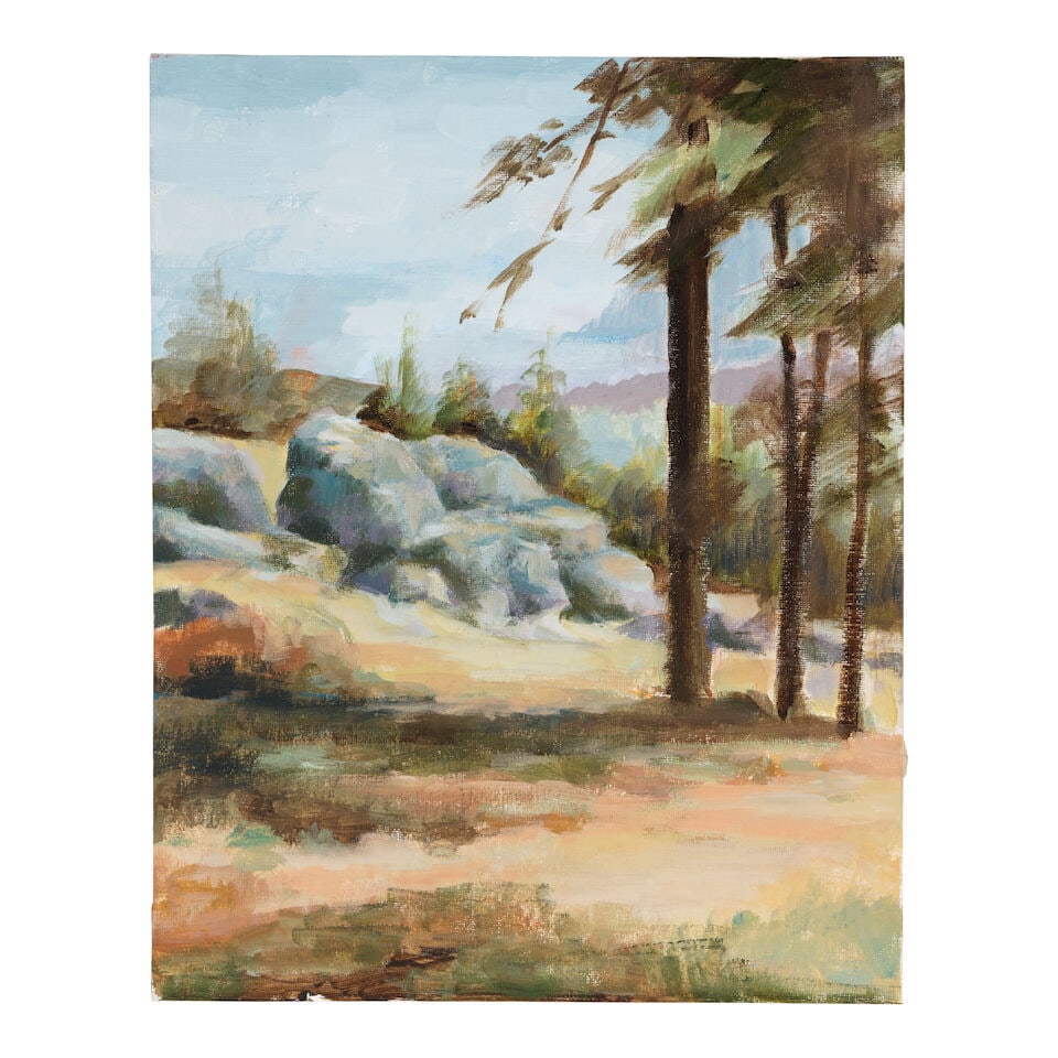 Gene Hackman (1930-2025)Untitled Landscapes (A Group of Four) - 2