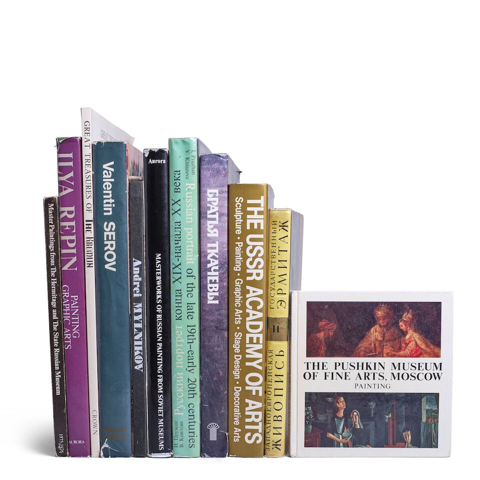 Gene Hackman: A Group of Russian Art Books From His Personal Library: Gene Hackman: A Group of Russian Art Books From His Personal Library Comprising: 1. ANTONOVA, IRINA. The Pushkin Museum of Fine Arts, Moscow Painting. Leningrad: Aurora Art Publishers, 1983, 1988. 2.