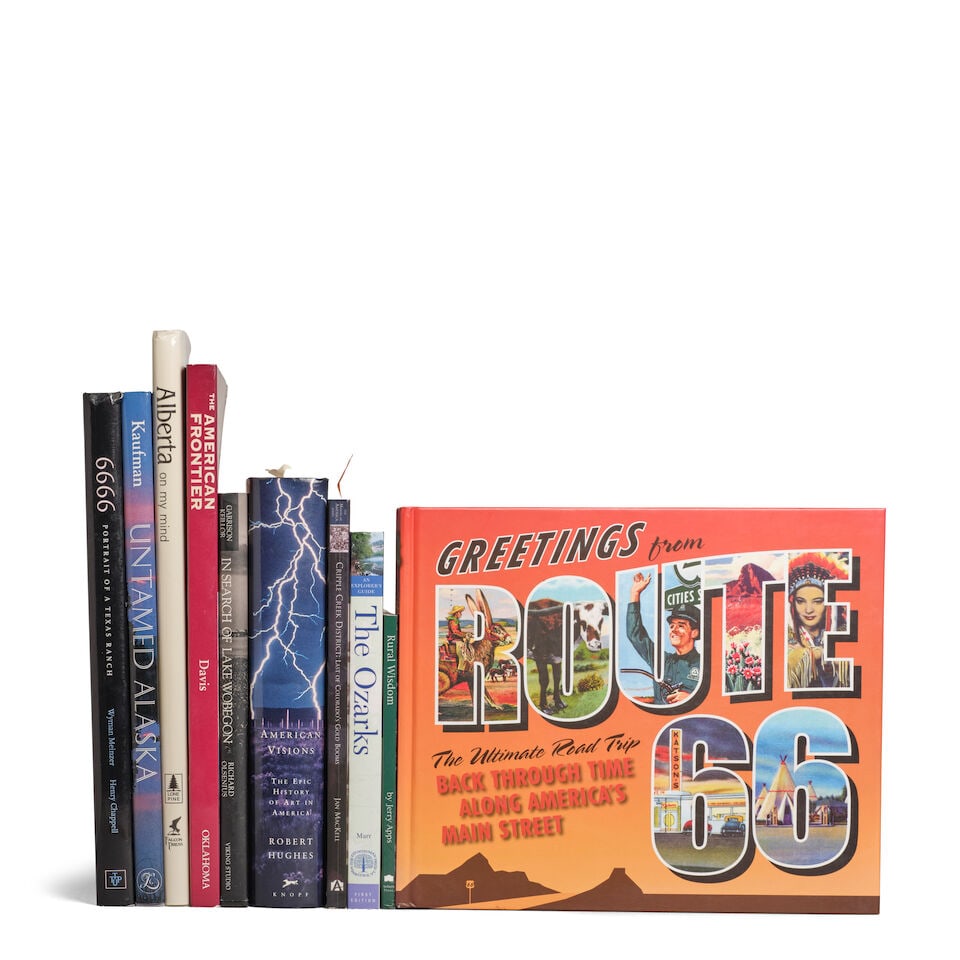 Gene Hackman: A Group of Books on America From His Personal Library: Gene Hackman: A Group of Books on America From His Personal Library Including: 1. Alberta On My Mind. Helena, Montana: Lone Pine, Falcon Press, 1990. 2. APPS, JERRY. Rural Wisdom: Time-Honored Values