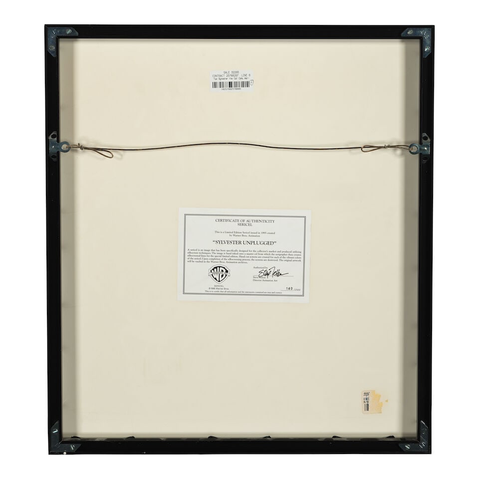 'Sylvester the Cat' Two Celluloids Warner Bros., 1992 and 1995 - 2