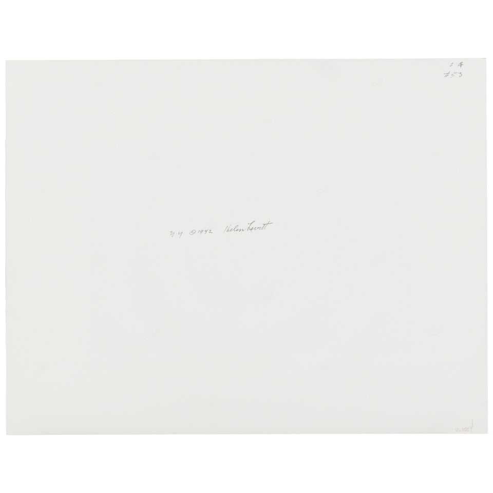 Helen Levitt (1913-2009); New York (Boy Lifting Skirt); - 3