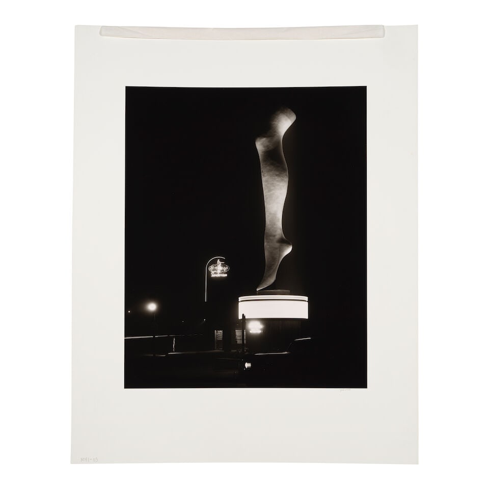 Max Yavno (1911-1985); The Leg, Olympic Boulevard, Los Angeles (Silk Stocking); - 2