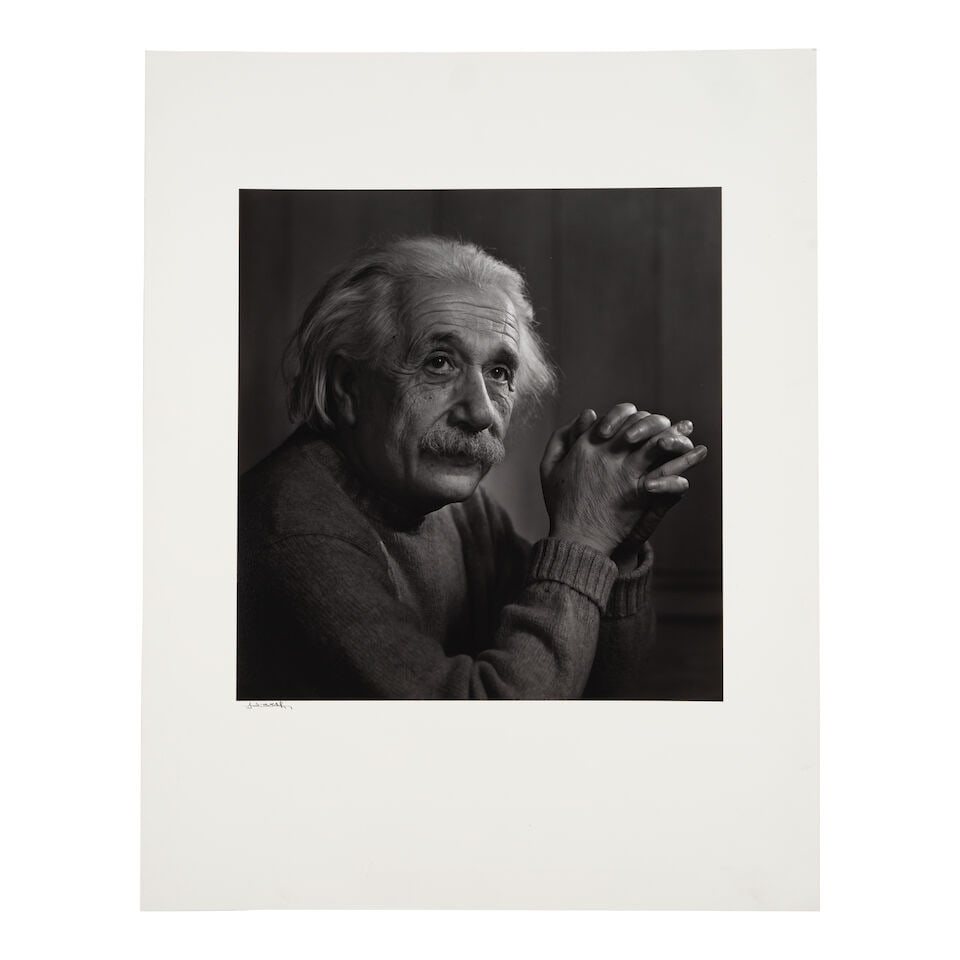 Yousuf Karsh (1908-2002); Albert Einstein; - 2